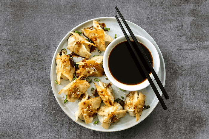 Dumplings with Maple-Ginger Nagano Pork