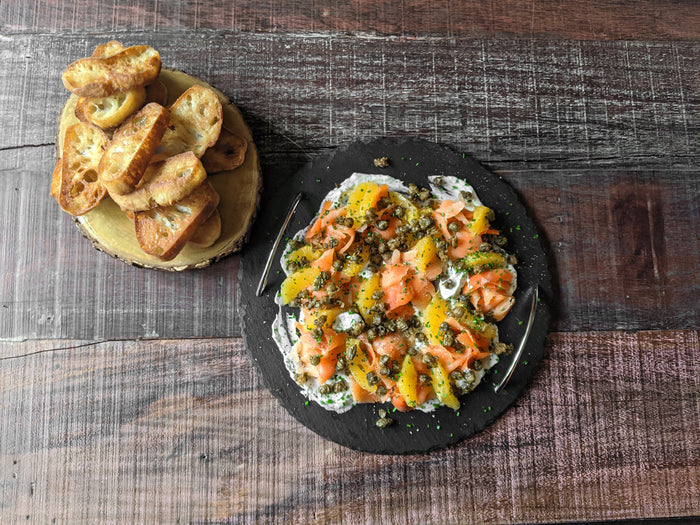 trout gravlax