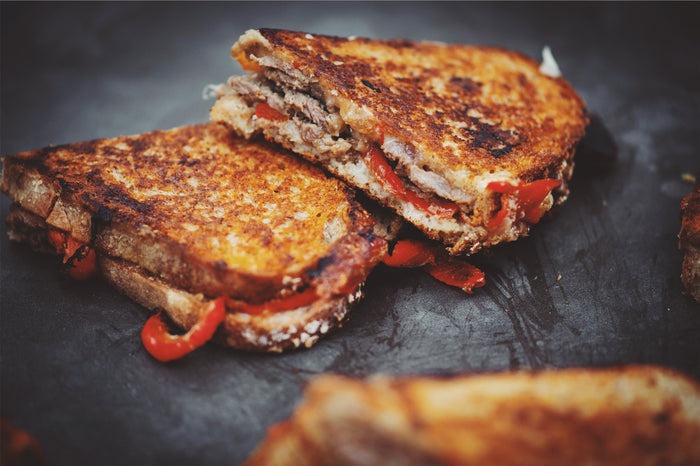 grilled beef sandwich