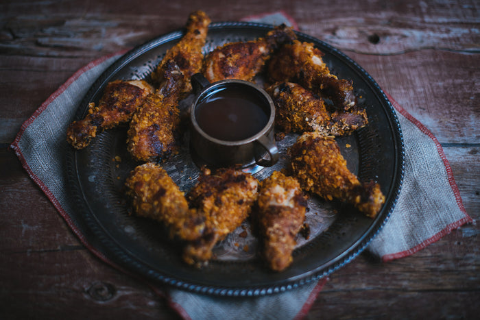 breaded chicken drumsticks