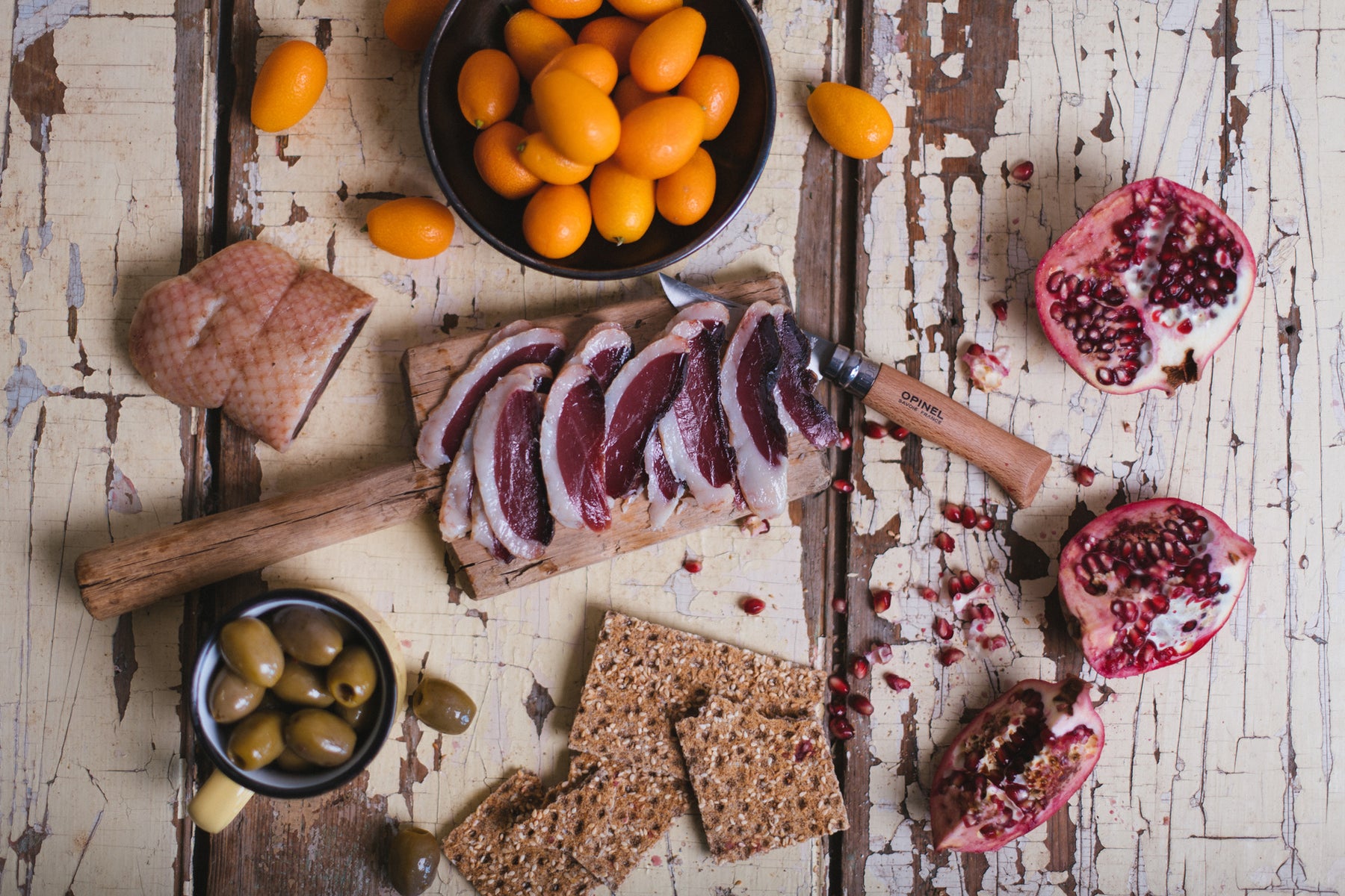 duck breast prosciutto