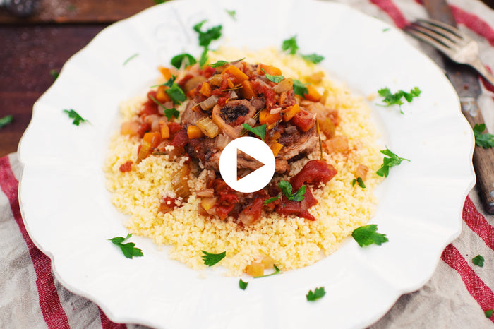 Pork Osso Buco with Port and White Wine (VIDEO)