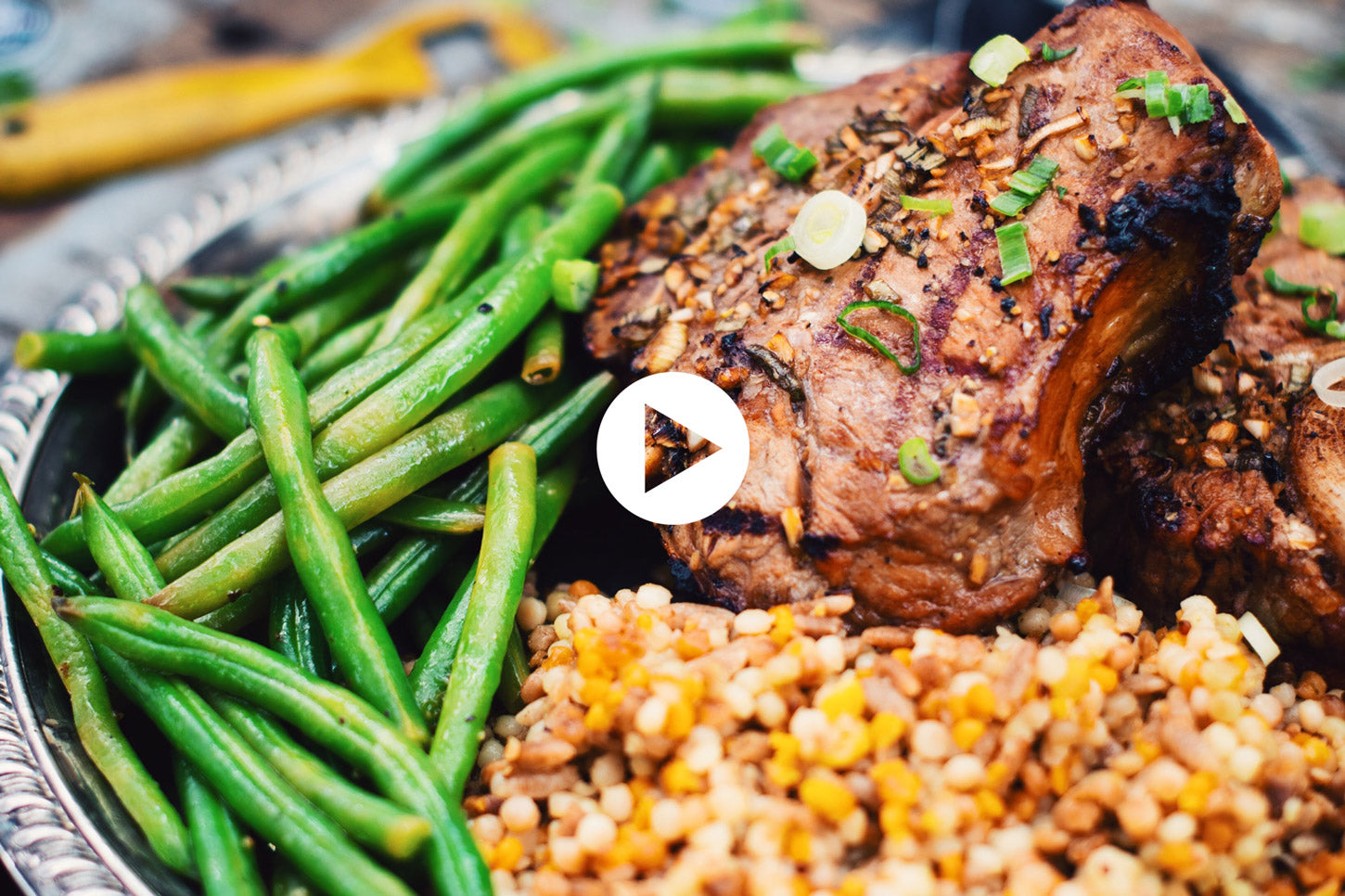 Veal Chops with Lime and Corona Beer (VIDEO)